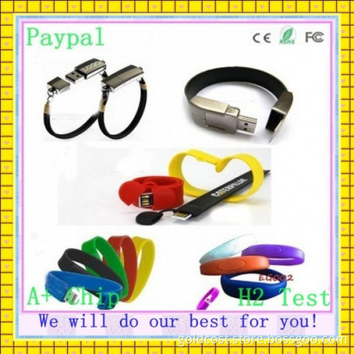 Free Sample Bracelet USB Flash Disk (GC-B016)